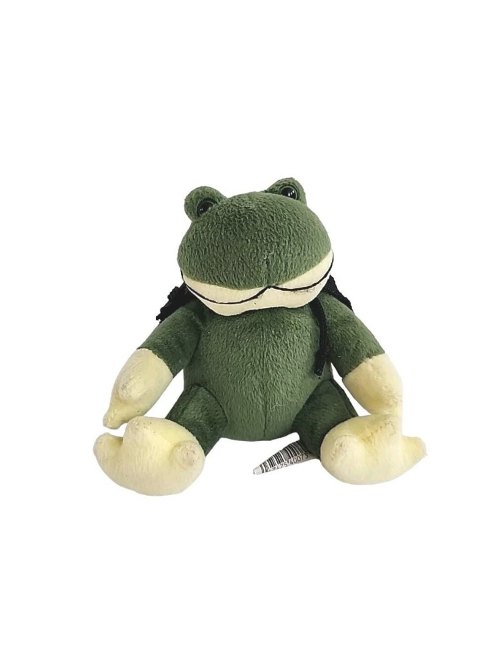 Dan Dee Frog Plush Bag Clip Sanitizer Pouch Holder Stuffed Animal 5"